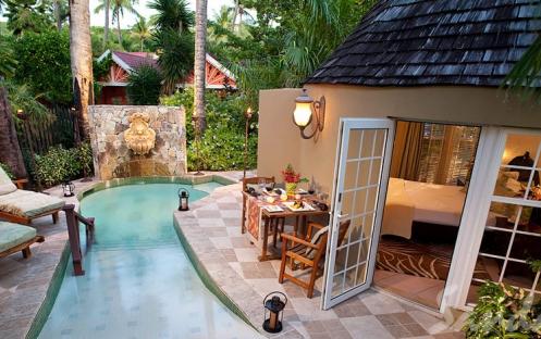 Caribbean Honeymoon Butler Rondoval with Private Pool Sanctuary - RP 6